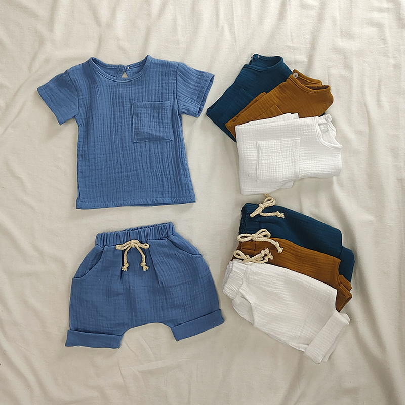 Baby Products Organic - 오가닉 코튼 아기 옷 세트, 남녀공용