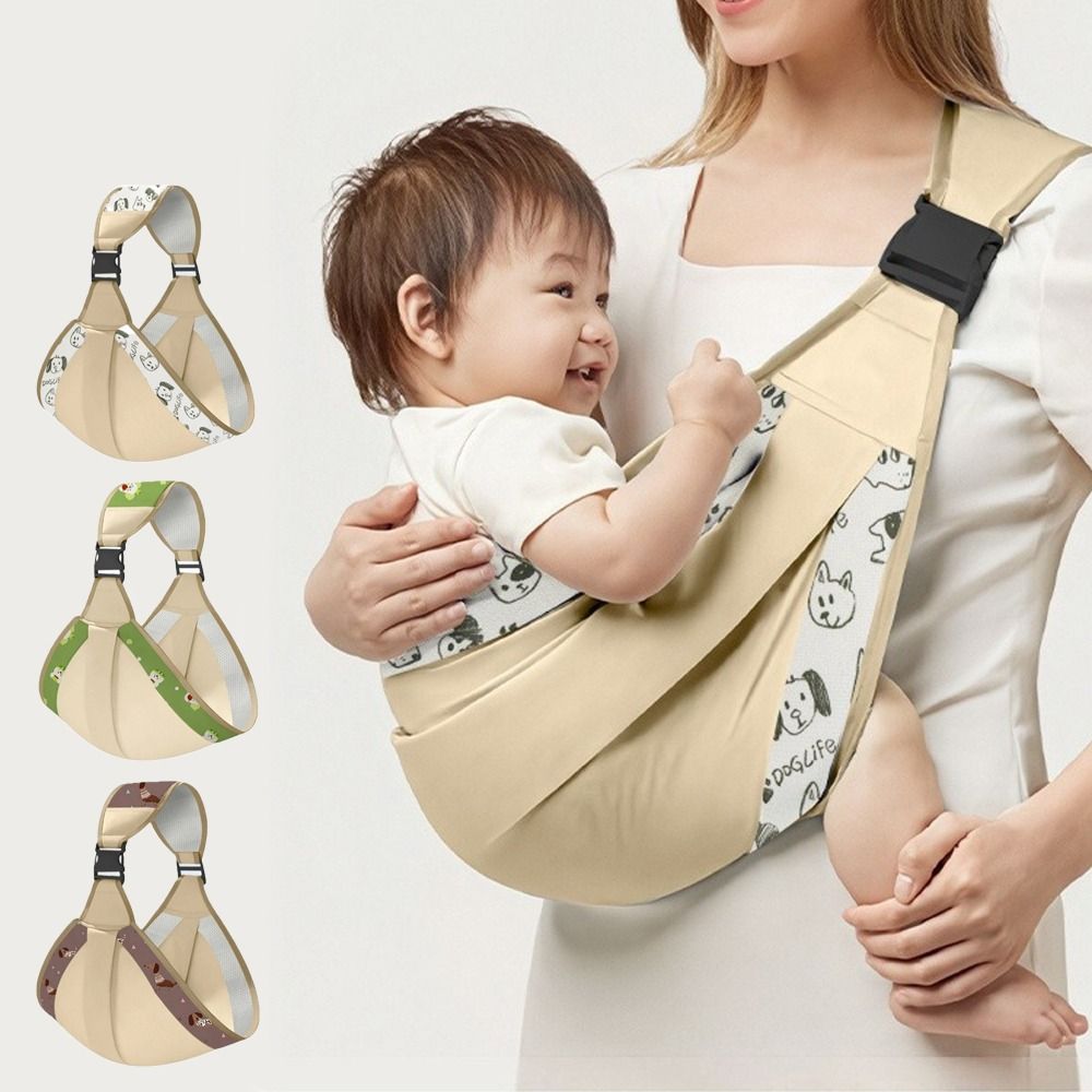 Ergonomic Baby Carrier - 인체공학적 아기띠 랩 프론트 허그 외출용