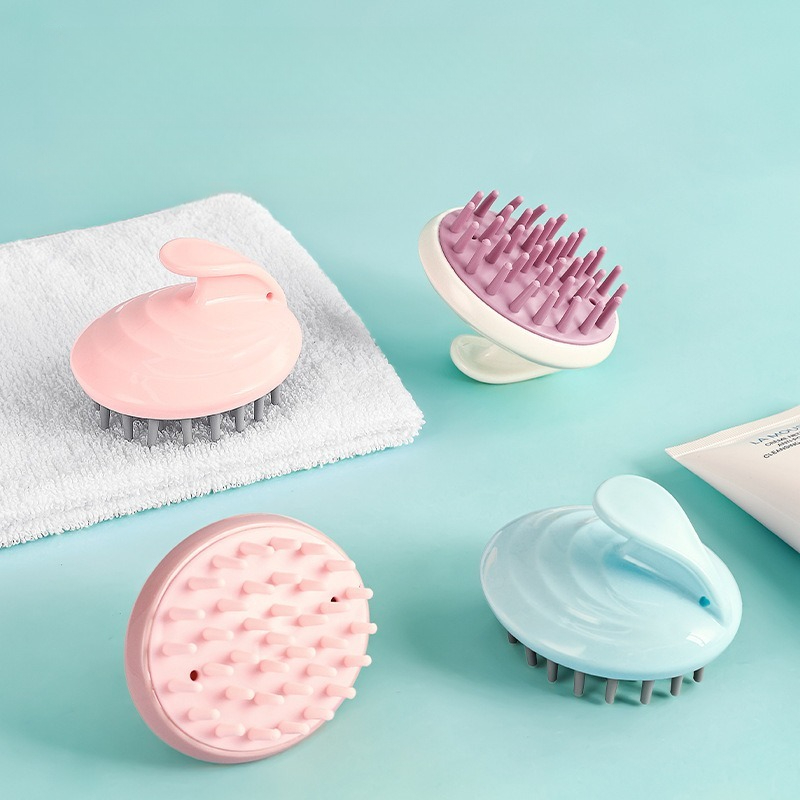 Baby Products Essentials - 실리콘 헤어 마사지 빗, 두피 세척