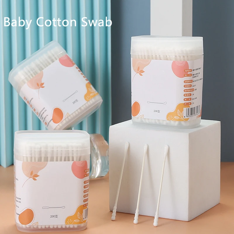 Baby Products Organic - 스틱 코튼 400PCS 유기농 베이비 면봉