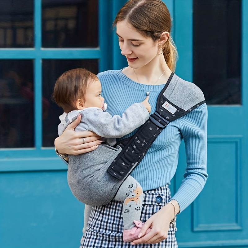 Ergonomic Baby Carrier - 휴대용 아기 캐리어 백팩, 한쪽 어깨끈,