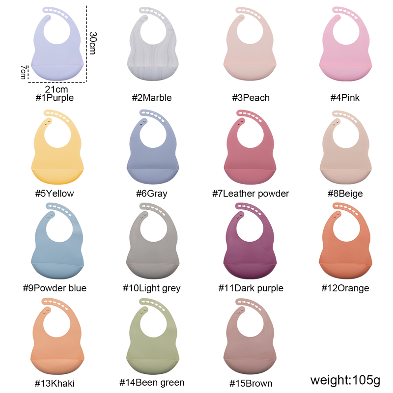 0-3 세 아기 턱받이 BPA 무료 실리콘 턱받이 수유 - Silicone Baby Bibs 리뷰 및 가격