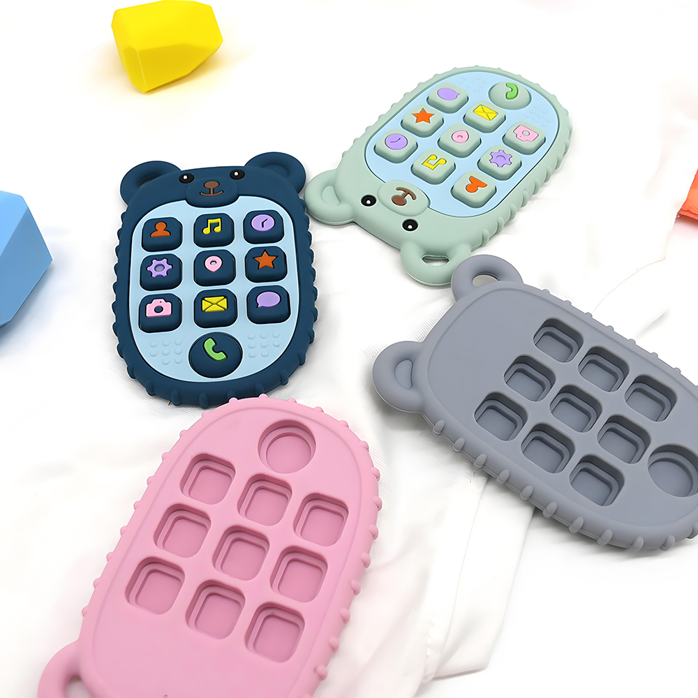 아기 치발기 휴대폰 모양 실리콘 치발기 치아발육 장난감 - Baby Products Gift Set 리뷰 및 가격