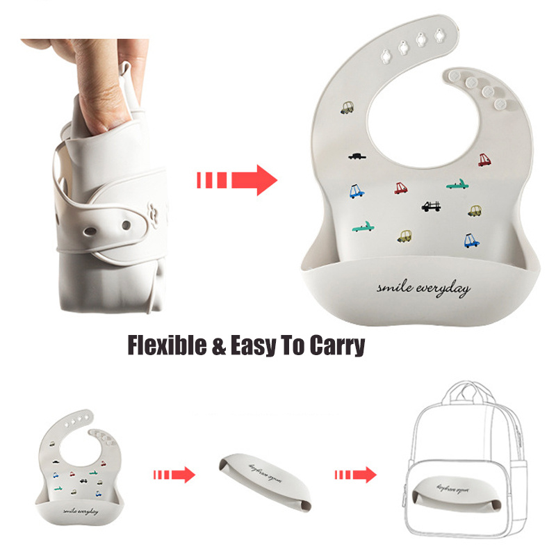 실리콘 아기 턱받이, 4 단계 속도 조절 가능 아기 앞 - Silicone Baby Bibs 리뷰 및 가격