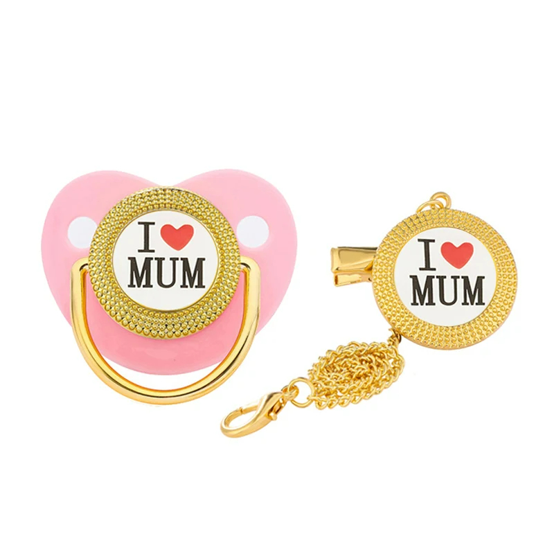 나는 엄마를 사랑합니다 아빠 아기 젖꼭지 체인 클립 세 - Baby Products Newborn 리뷰 및 가격