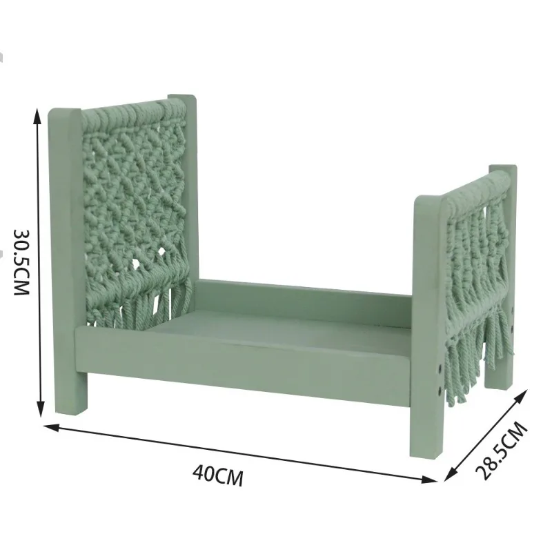 레트로 미니 침대 신제품 아기 사진 소품 아기 침대 면 - Baby Products Newborn 리뷰 및 가격