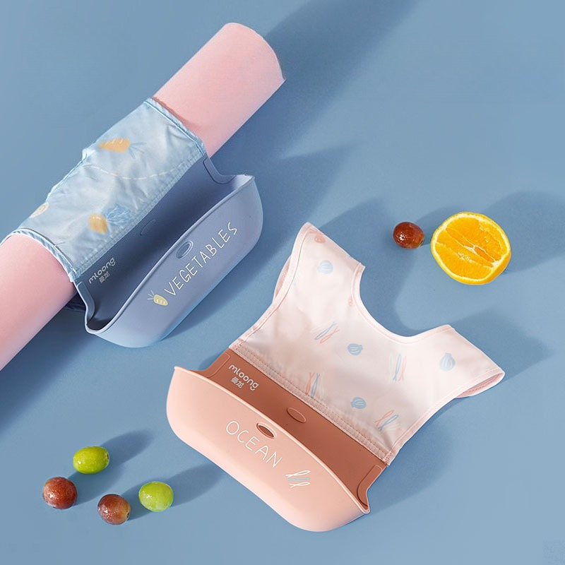 어린이 방수 턱받이 아기 턱받이 부드러운 실리콘 스카프 - Silicone Baby Bibs 리뷰 및 가격