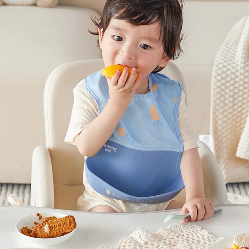 어린이 방수 턱받이 아기 턱받이 부드러운 실리콘 스카프 - Silicone Baby Bibs 리뷰 및 가격