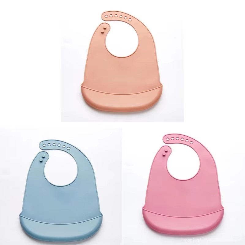 1/3pcs 아기 턱받이 조절 가능한 방수 턱받이 아기 - Silicone Baby Bibs 리뷰 및 가격