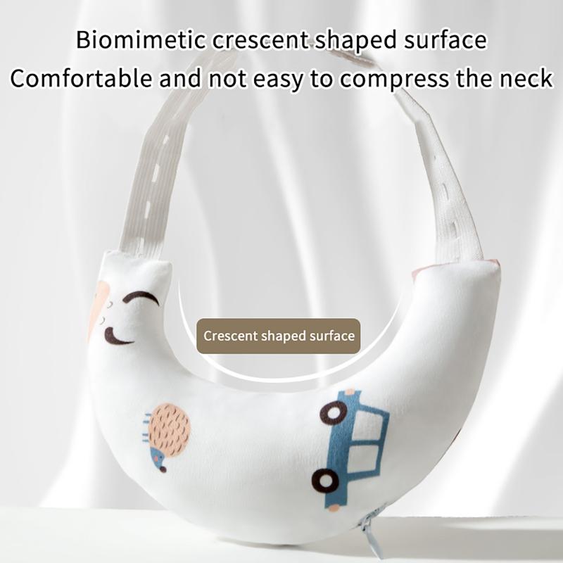 아기 U자형 목 지지 베개 유기농 면 통기성 머리 위치 - Baby Products Organic 리뷰 및 가격