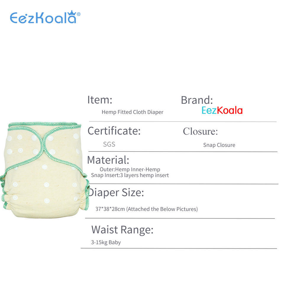 EezKoala 친환경 OS 하이브리드 장착 천 기저귀 - Baby Products Organic 리뷰 및 가격