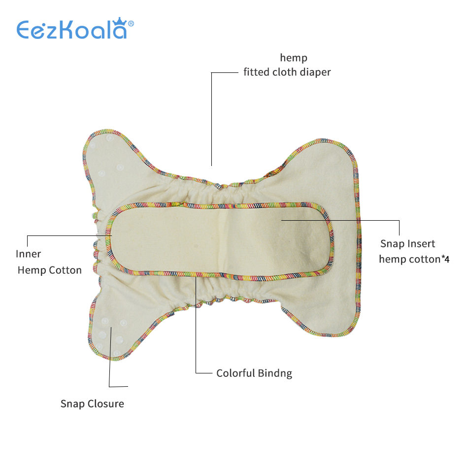 EezKoala 친환경 OS 하이브리드 장착 천 기저귀 - Baby Products Organic 리뷰 및 가격