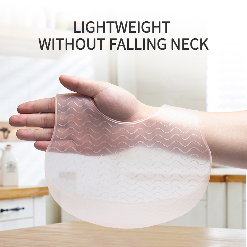 1pc BabySilicone 젤리 턱받이 초경량 어깨 - Silicone Baby Bibs 리뷰 및 가격