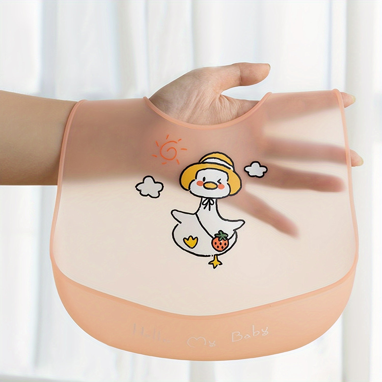 방수 아기 턱받이 아기 용품 귀여운 만화 동물 프린트  - Silicone Baby Bibs 리뷰 및 가격