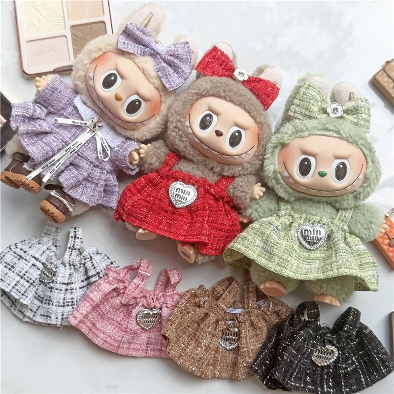 15 17cm 라부부 인형용 귀여운 치마 의상 컬러풀  - Baby Products Manufacturers 리뷰 및 가격