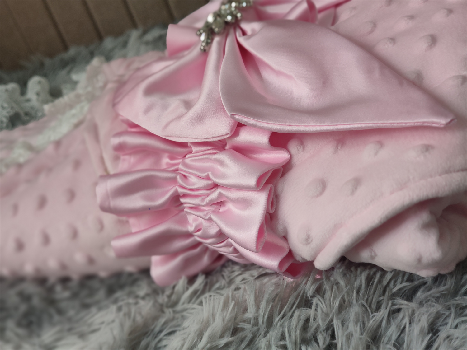 아기 겨울 Swaddle 담요 소년 소녀 프랑스어 레이 - Baby Products Essentials 리뷰 및 가격