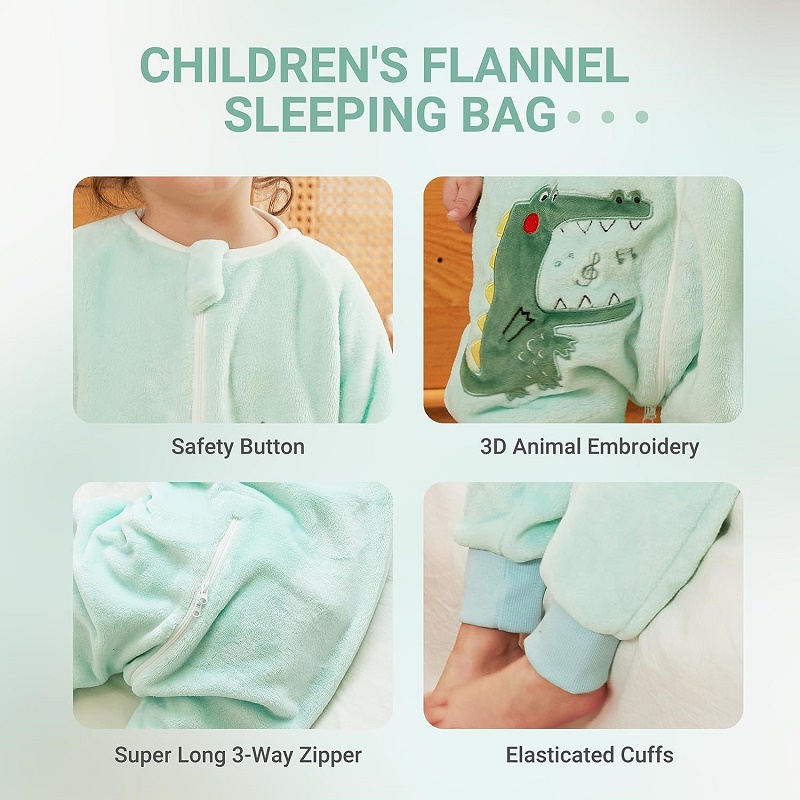 MICHLEY 아기 침낭 플란넬 어린이 잠옷 따뜻한 겨 - Baby Sleep Sack 리뷰 및 가격