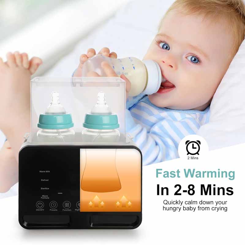 아기 병 따뜻하게 살균기 타이머가있는 다기능 빠른 우유 - Baby Products Newborn 리뷰 및 가격
