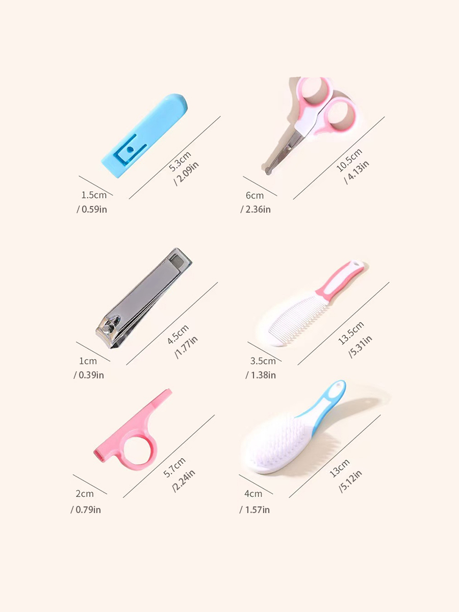 6종/세트 아기 손질용품 세트 - 신생아 필수품 세트  - Baby Products Essentials 리뷰 및 가격