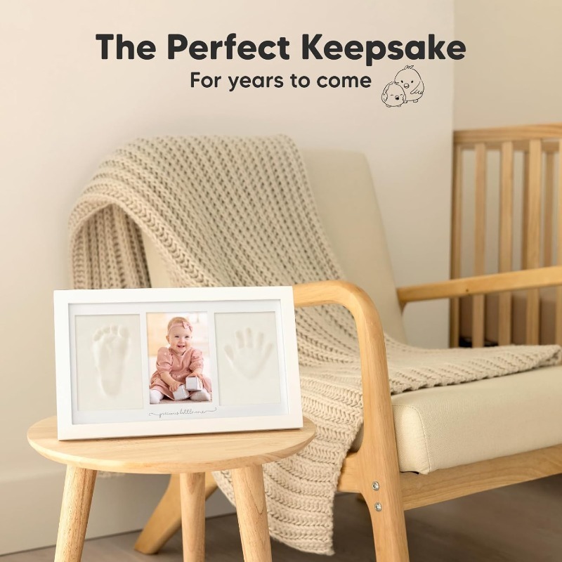 아기 손발자국 점토 키트 신생아 기념 사진 액자 디스플 - Baby Products Organic 리뷰 및 가격