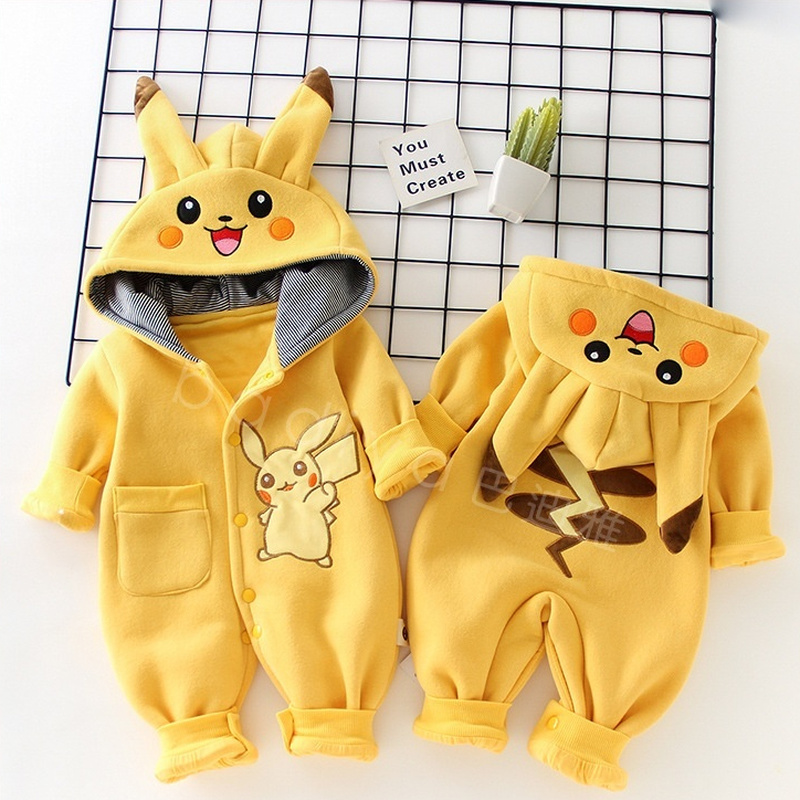 만화 포켓 몬스터 아기 잠옷 신생아 귀여운 겨울 긴팔  - Baby Products Newborn 리뷰 및 가격