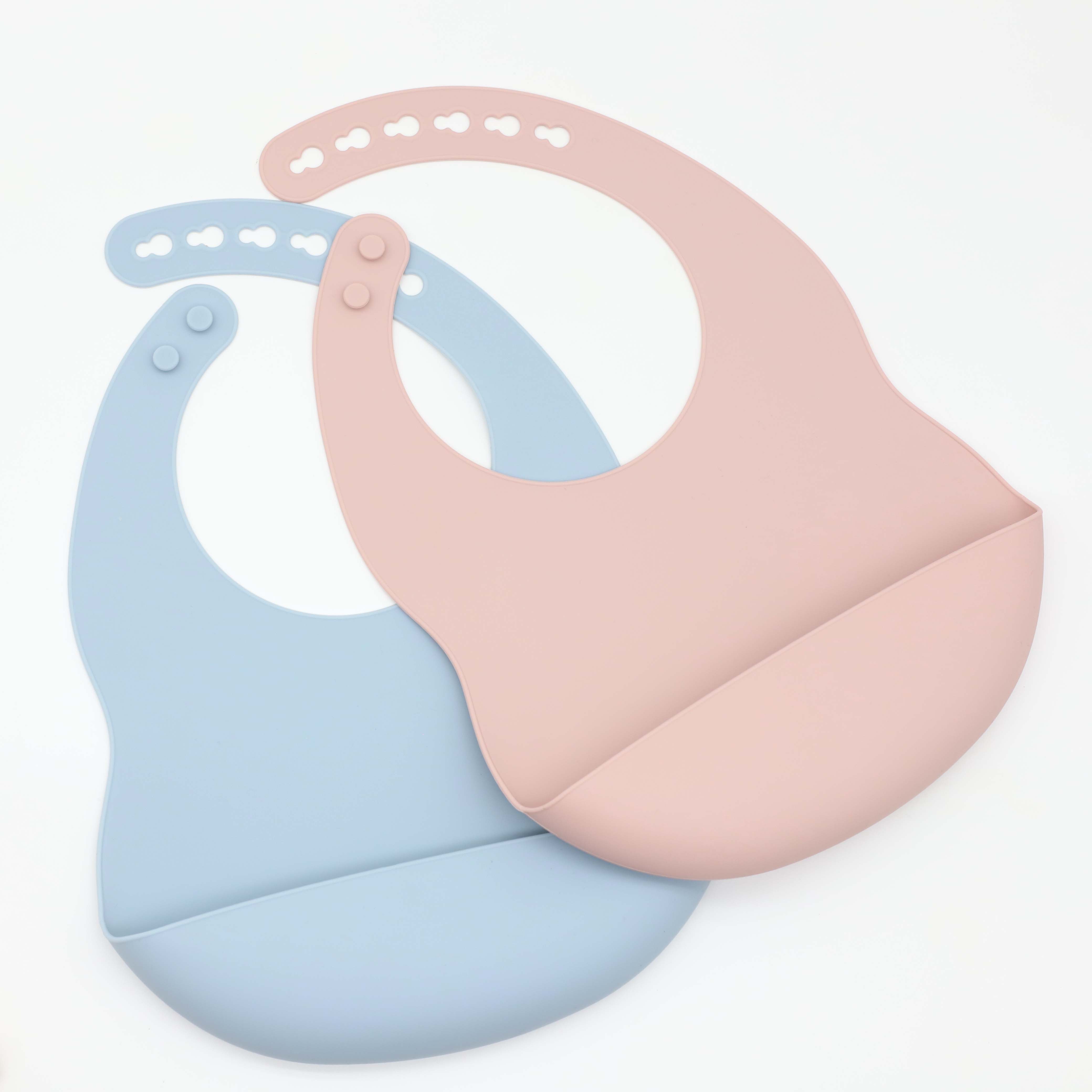 조절 가능한 버튼이 있는 새로운 아기용 실리콘 턱받이, - Silicone Baby Bibs 리뷰 및 가격