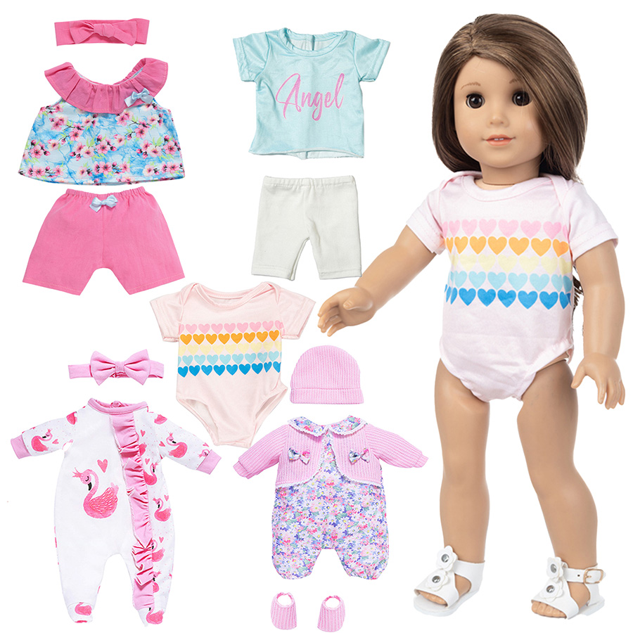 18 인치 다시 태어난 인형을위한 인형 옷 45cm 신 - Baby Products Manufacturers 리뷰 및 가격