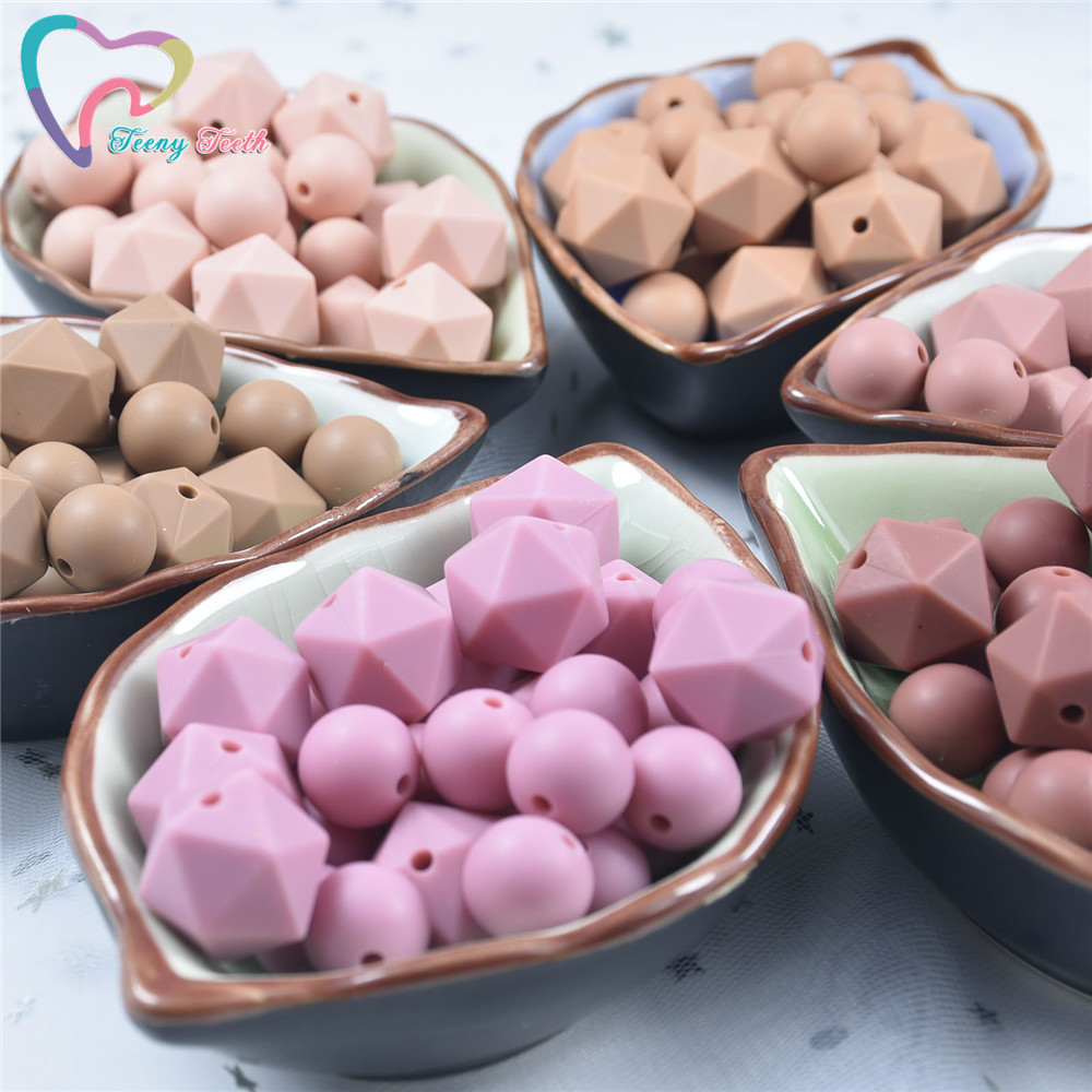 실리콘 원형 아기 치발기, 육각 볼 비즈, PA 프리  - Baby Products Bd 리뷰 및 가격