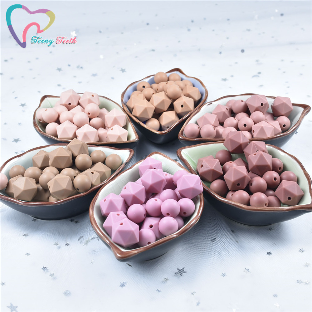 실리콘 원형 아기 치발기, 육각 볼 비즈, PA 프리  - Baby Products Bd 리뷰 및 가격