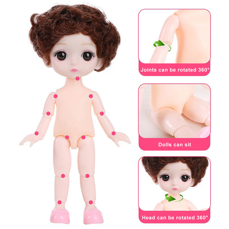 소녀 장난감 BJD 미니 인형 13 움직일 수있는 공동 - Baby Products Manufacturers 리뷰 및 가격