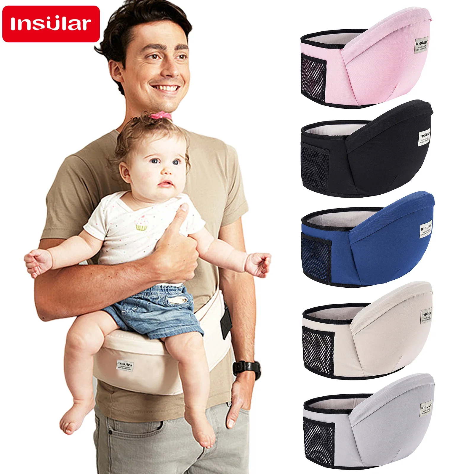 두꺼운 아기 엉덩이 좌석 캐리어 신생아 허리 의자, 아 - Ergonomic Baby Carrier 리뷰 및 가격
