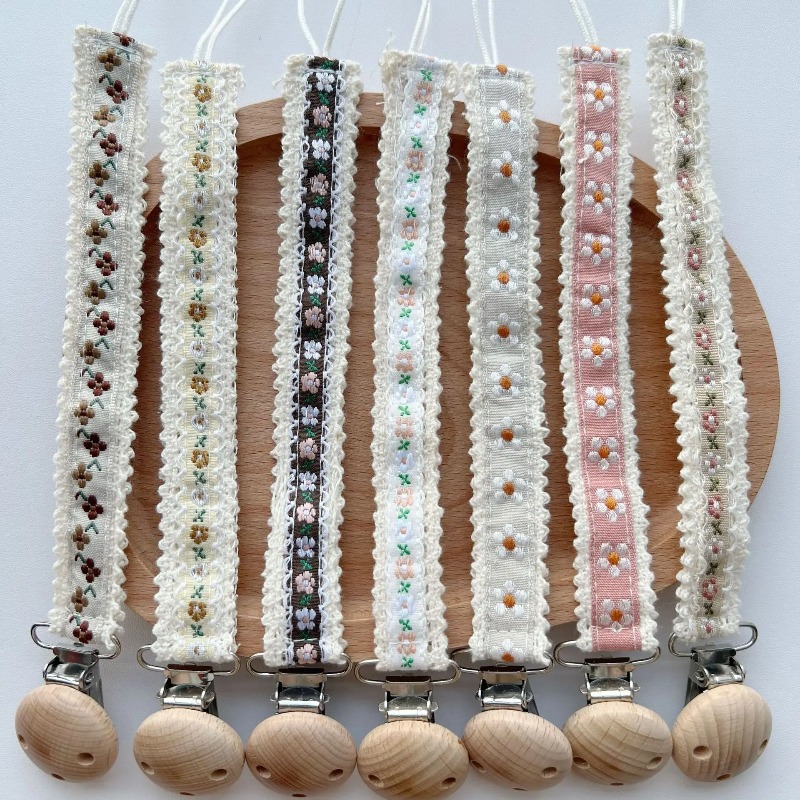신생아용 레이스 공갈젖꼭지 클립 체인, 분실 방지 공갈 - Baby Products In 리뷰 및 가격